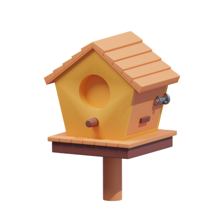 Birdhouse  3D Icon