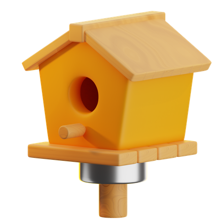 Birdhouse  3D Icon