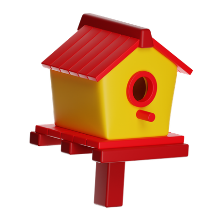 Birdhouse  3D Icon