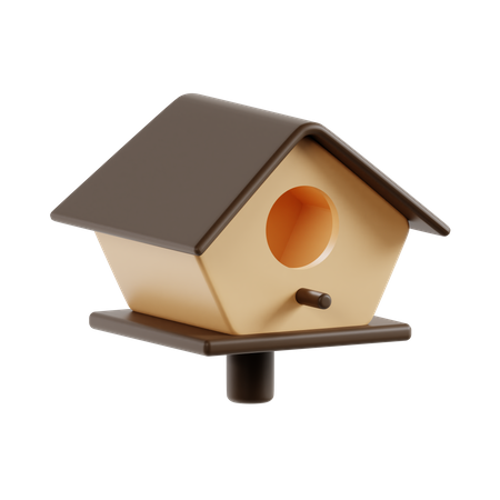 Birdhouse  3D Icon