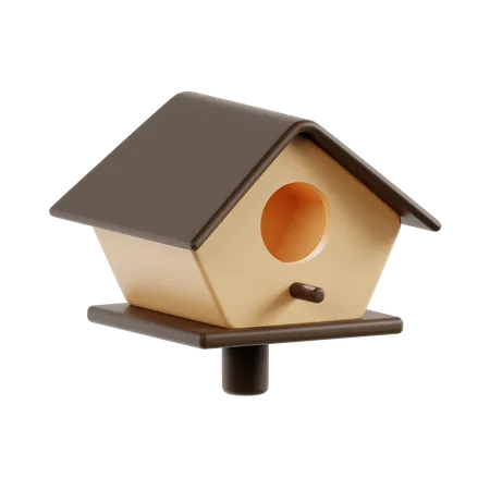 Birdhouse  3D Icon