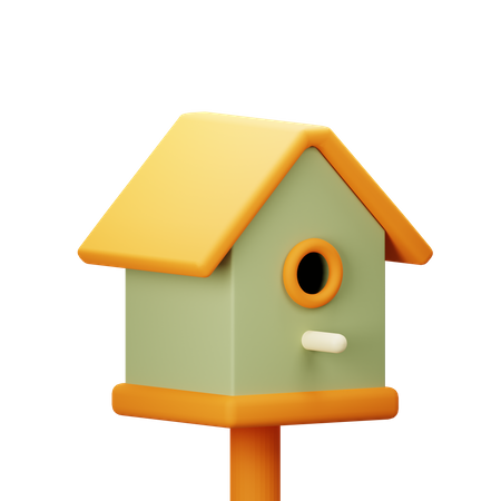 Birdhouse  3D Icon