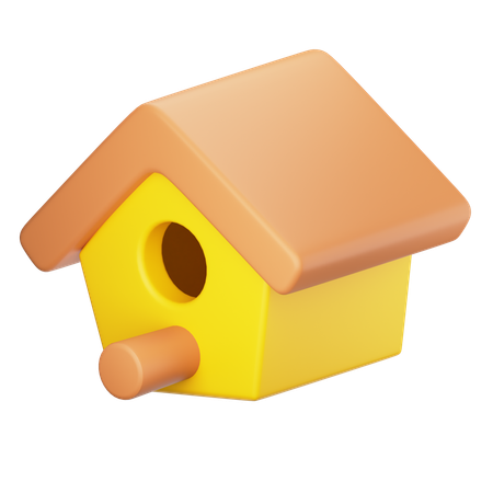 Birdhouse  3D Icon