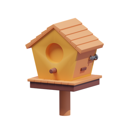 Birdhouse  3D Icon