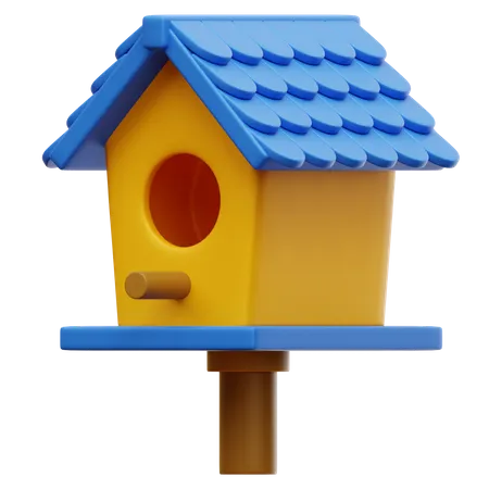 Birdhouse  3D Illustration