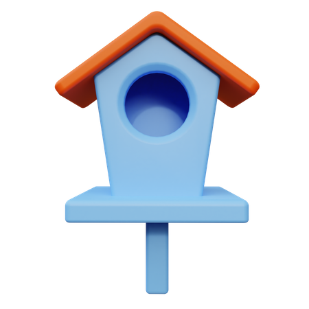 Birdhouse 3D Icon