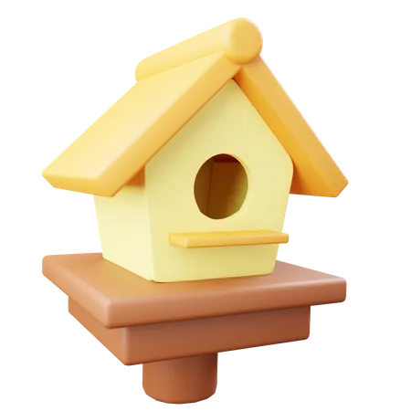 Birdhouse  3D Icon
