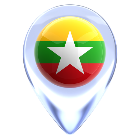 Myanmar  3D Icon