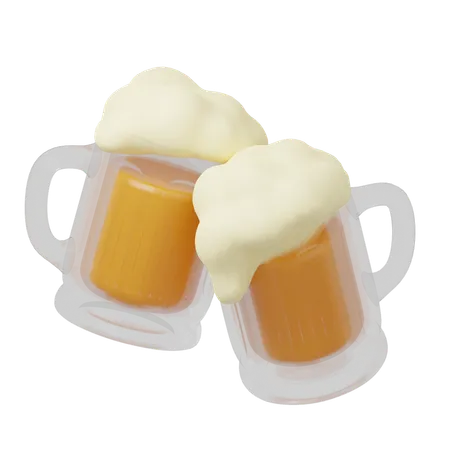 Birra  3D Icon