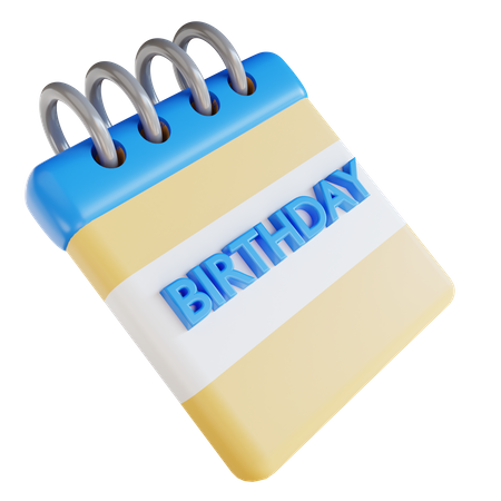 Birthday 3D Icon
