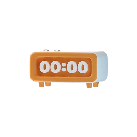 Birthday Alarm Clock  3D Icon