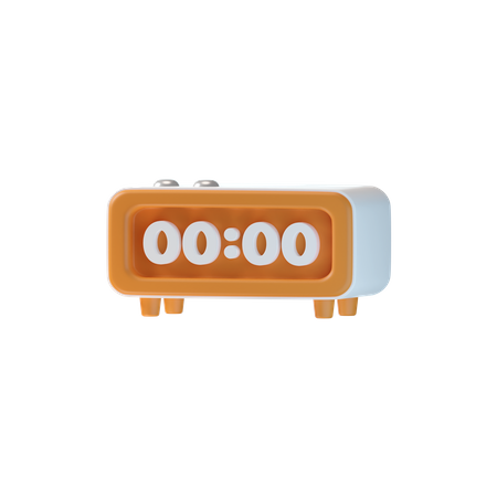 Birthday Alarm Clock 3D Icon