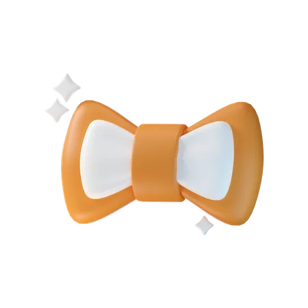 Birthday Bow Tie 3D Icon