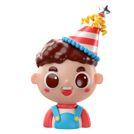 Birthday Boy  3D Icon