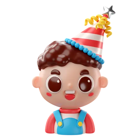 Birthday Boy  3D Icon