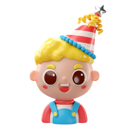 Birthday Boy  3D Icon