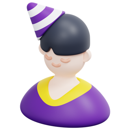 Birthday Boy  3D Icon