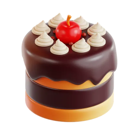 Birthday cake  3D Icon