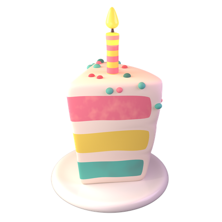 Birthday Cake  3D Icon