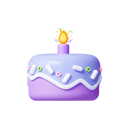 Birthday Cake  3D Icon