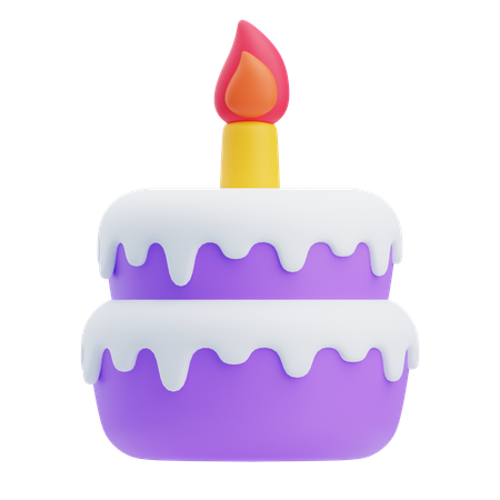 Birthday Cake  3D Icon