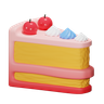 birthday cake 3d logo