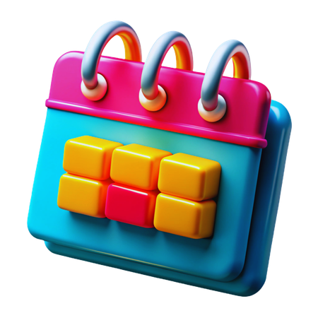 Birthday Calendar  3D Icon