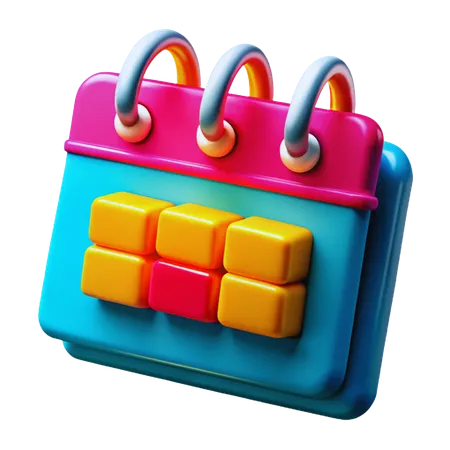 Birthday Calendar  3D Icon
