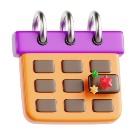 Birthday Calendar  3D Icon