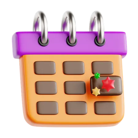 Birthday Calendar  3D Icon