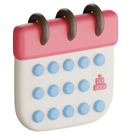 Birthday Calendar  3D Icon