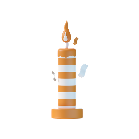 Birthday Candles 3D Icon
