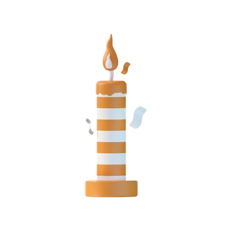 Birthday Candles 3D Icon