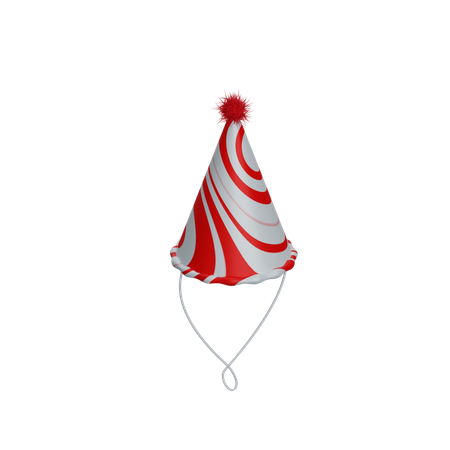 Birthday Cap  3D Icon
