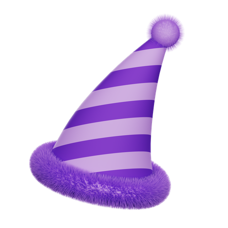 Birthday Cap  3D Icon