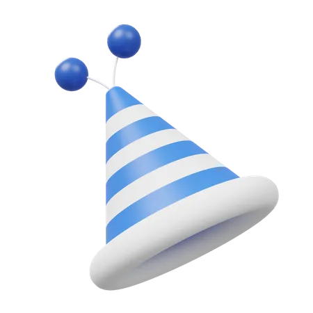 Birthday Cap  3D Icon