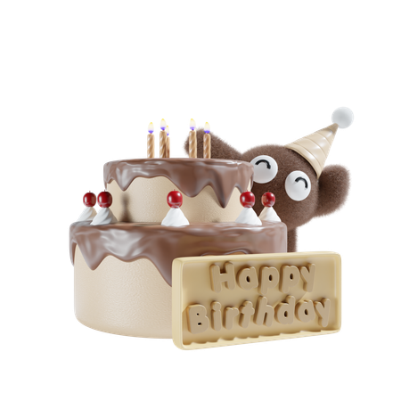 Birthday Celebration  3D Icon