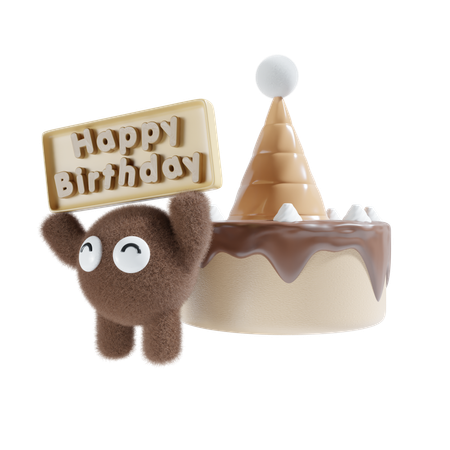 Birthday Celebration  3D Icon