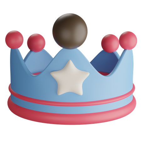 Birthday Crown  3D Icon