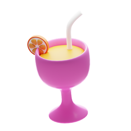 BIRTHDAY DRINK  3D Icon