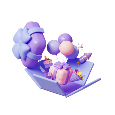 Birthday Gift  3D Icon