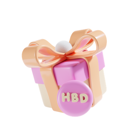 Birthday Gift  3D Icon