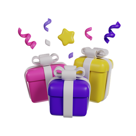 Birthday Gifts  3D Icon