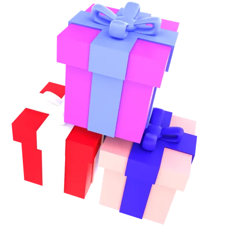 생일 선물  3D Icon