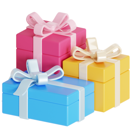 Birthday gifts  3D Icon