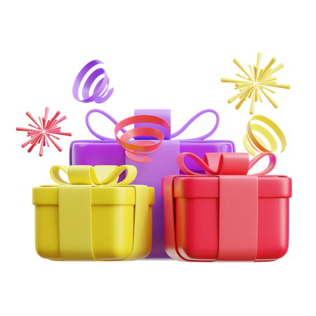 Birthday Gifts  3D Icon