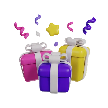 Birthday Gifts  3D Icon