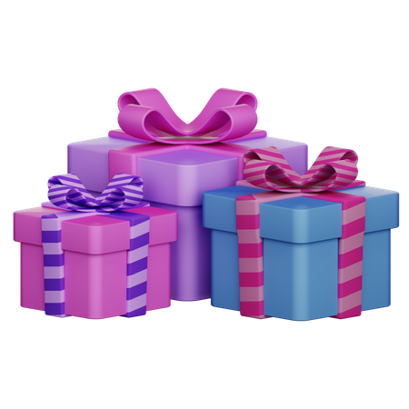 Birthday Gifts 3D Icon