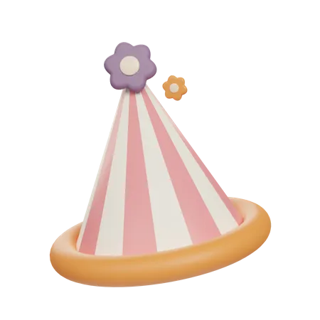 Birthday Hat  3D Icon