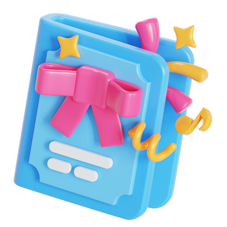 Birthday invitation  3D Icon